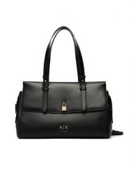 Armani Exchange Torebka XW003020 AF28605 UC001 Czarny. Czarne torebki klasyczne damskie Armani Exchange, bez wzorów, ze skóry, bez dodatków. Za 779.99 zł.