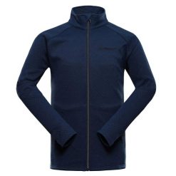 Kurtka turystyczna Alpine Pro Dozer 2. Niebieskie kurtki męskie Alpine Pro, bez wzorów, bez kaptura. W wyprzedaży za 209.00 zł.