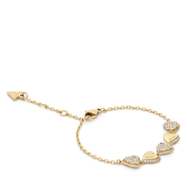 Bransoletka Guess. Żółte bransoletki damskie Guess, złote. Za 225.99 zł.