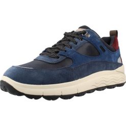 Buty GEOX U SPHERICA 4X4 Niebieski. Niebieskie buty fitness męskie Geox, na fitness i siłownię. Za 510.99 zł.