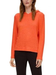 S.Oliver Bluza w kolorze pomarańczowym rozmiar: 34. Pomarańczowe bluzy z kapturem damskie S.Oliver, s. Za 61.46 zł.