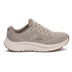 Buty do biegania damskie Skechers 129052TPE. Brązowe obuwie do biegania damskie Skechers. Za 395.00 zł.
