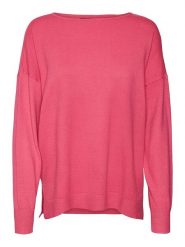 Vero Moda Sweter w kolorze różowym rozmiar: XL. Różowe swetry klasyczne damskie Vero Moda, xl, bez kołnierzyka. Za 43.88 zł.