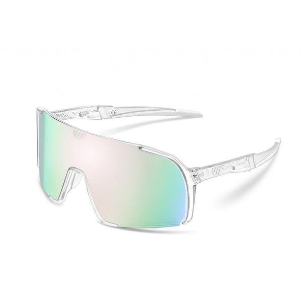 Uniwersalne sportowe okulary fotochromowe VIF One Transparent. Czerwone okulary przeciwsłoneczne męskie VIF, z gumy. Za 379.00 zł.