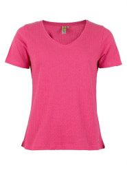 Roadsign Koszulka w kolorze różowym rozmiar: XL. Różowe bluzki damskie Roadsign, xl, bez wzorów, z bawełny, bez kołnierzyka. Za 39.99 zł.