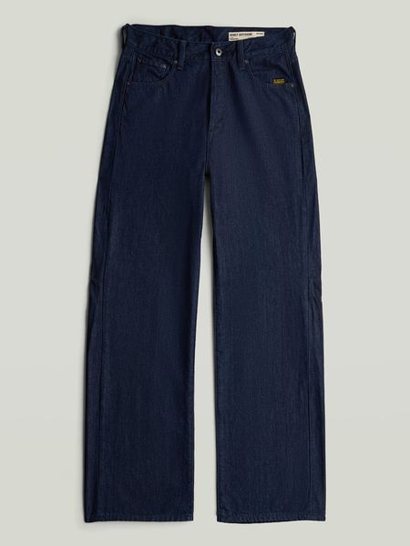 G-Star Dżinsy - Boyfriend fit - w kolorze granatowym rozmiar: W29/L32. Niebieskie jeansy damskie G-Star, z podwyższonym stanem. Za 264.95 zł.