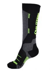 Skarpety narciarskie Blizzard Wool Sport Ski Merino black/green. Czarne skarpetki damskie BLIZZARD, bez wzorów, z bawełny. Za 59.00 zł.