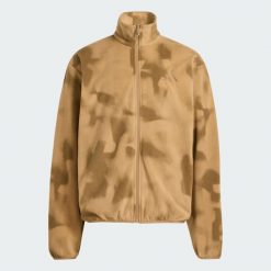 Bluza polarowa z suwakiem na całej długości Terrex Multi CLIMAWARM. Brązowe bluzy bez kaptura męskie Adidas, uniwersalny, z dzianiny. Za 349.00 zł.