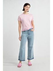 Josephine & Co Koszulka "Joan" w kolorze jasnoróżowym rozmiar: XS. Różowe bluzki damskie Josephine & Co, xs, bez wzorów, ze lnu, bez kołnierzyka. Za 118.56 zł.