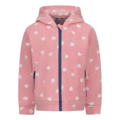 Dziewczęca Bluza Polarowa Breigh. Niebieskie bluzy z nadrukiem damskie Trespass, z dzianiny. Za 114.99 zł.