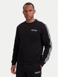 EA7 Emporio Armani Bluza 7M002195 AF10377 UC001 Czarny Regular Fit. Czarne bluzy bez kaptura męskie EA7 Emporio Armani, m, z bawełny. Za 529.99 zł.