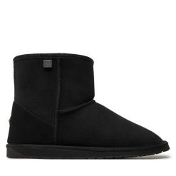 Śniegowce EMU Australia. Czarne buty zimowe męskie Emu Australia, bez zapięcia. Za 799.99 zł.
