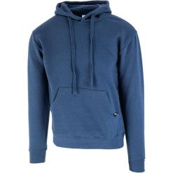 Bluza sportowa męska Joma Montana Hoodie. Niebieskie bluzy sportowe męskie Joma, bez wzorów, casualowe, bez kołnierzyka, bez ramiączek. Za 290.00 zł.