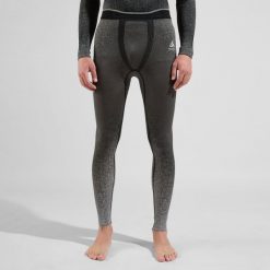Legginsy termoaktywne męskie Odlo BLACKCOMB ECO. Czarne bielizna termoaktywna męska Odlo, m, bez wzorów, z elastanu. Za 285.99 zł.