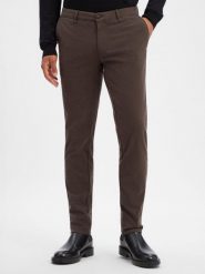 BRAX Spodnie Mężczyźni brązowy, 38-30. Brązowe spodnie materiałowe męskie Brax, bez wzorów, biznesowe. Za 549.95 zł.