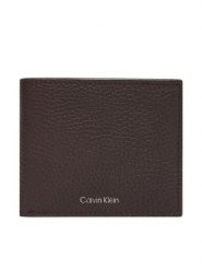 Calvin Klein Portfel LV04D1138G Brązowy. Brązowe portfele męskie CALVIN KLEIN, bez wzorów, ze skóry. Za 329.99 zł.