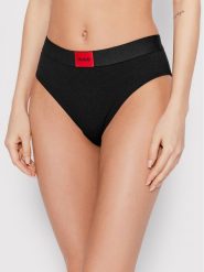 Hugo Figi klasyczne Brief HW Red Label 50469672 Czarny. Czarne figi damskie Hugo, s, bez wzorów, z bawełny. Za 79.99 zł.