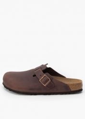 BIRKENSTOCK BOSTON SFB LEOI HABANA Klapki męskie. Brązowe klapki i japonki męskie Birkenstock. Za 539.99 zł.