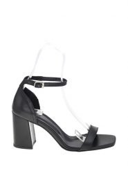 Lizza Shoes Skórzane sandały w kolorze czarnym rozmiar: 40. Czarne sandały damskie Lizza Shoes, bez wzorów, ze skóry, bez obcasa, na koturnie. Za 78.47 zł.