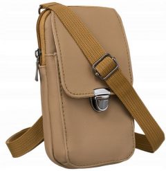 Mini torebka damska Rovicky DHN-201-CLB khaki. Brązowe torebki klasyczne damskie ROVICKY, bez wzorów, ze skóry ekologicznej, bez dodatków. Za 59.99 zł.