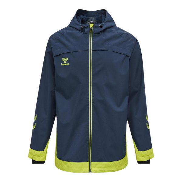 Kurtka Hummel hmlLEAD all weather. Niebieskie kurtki męskie HUMMEL, m, bez wzorów, sportowe, bez kaptura. W wyprzedaży za 232.50 zł.