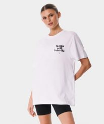 Bawełniany T-shirt z nadrukiem uniseks Carpatree. Białe t-shirty męskie Carpatree, m, bez wzorów, z bawełny, bez kołnierzyka. Za 119.99 zł.