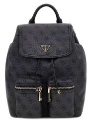 Guess Plecak w kolorze czarnym - 21 x 30 x 11 cm rozmiar: onesize. Czarne plecaki damskie Guess, z aplikacjami, z materiału. Za 404.99 zł.