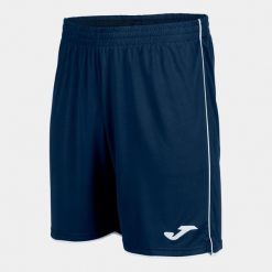 Spodenki do piłki nożnej męskie Joma Liga. Białe szorty męskie Joma, z materiału, bez kołnierzyka. Za 55.65 zł.