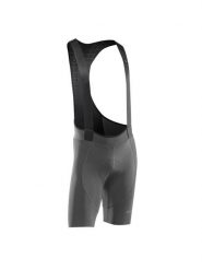 Spodenki rowerowe szosa gravel NORTHWAVE Fast Bib szary. Szare szorty męskie Northwave, z aplikacjami, z materiału. Za 409.99 zł.