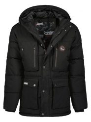 Canadian Peak Parka w kolorze czarnym rozmiar: M. Czarne parki męskie Canadian Peak, m, bez wzorów. Za 252.99 zł.