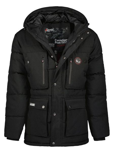 Canadian Peak Parka w kolorze czarnym rozmiar: 3XL. Czarne parki męskie Canadian Peak, xl, bez wzorów. Za 256.70 zł.