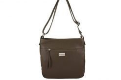 Listonoszka skórzana BARBERNI'S c. beżowa 984-9. Brązowe shopper bag damskie Barberinis, bez wzorów, ze skóry, małe, bez dodatków. Za 269.99 zł.