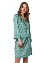 Stylove Sukienka w kolorze turkusowym rozmiar: L. Niebieskie sukienki damskie Stylove, l, bez wzorów, bez kołnierzyka, bez ramiączek, midi. Za 72.99 zł.