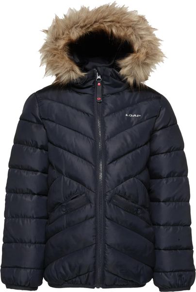 Dziecięca kurtka zimowa Loap Involfa Dark Blue. Niebieskie kurtki treningowe męskie Scarpa, na zimę, bez wzorów, z materiału, do biegania. Za 226.99 zł.