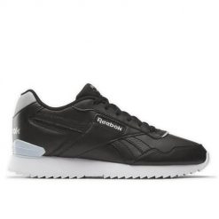 Buty do chodzenia damskie Reebok Royal Glide Ripple Clip. Czarne buty sportowe na co dzień damskie Reebok, bez wzorów, z materiału, trekkingowe, Reebok Royal. W wyprzedaży za 336.00 zł.