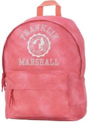 Plecak Franklin & Marshall 21 L Różowy. Czerwone plecaki męskie Franklin & Marshall, bez wzorów, z materiału. Za 206.99 zł.