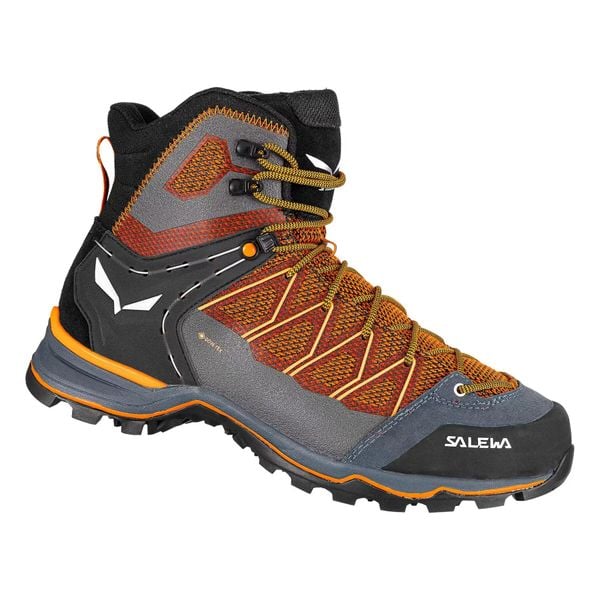 Buty trekkingowe Salewa MS MTN Trainer Lite Mid GTX. Brązowe buty trekkingowe męskie Salewa, na zimę, z gore-texu, bez zapięcia, trekkingowe, gore-tex. Za 839.00 zł.