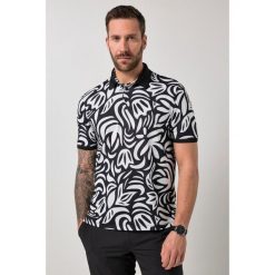 Męska Koszulka polo FLEXNAMIC® golf pika nadruk na całej powierzchni. Czarne koszulki polo męskie JAY-PI, m, bez wzorów, z elastanu, bez ramiączek. Za 199.99 zł.