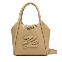 Torebka KARL LAGERFELD. Brązowe torebki klasyczne damskie Karl Lagerfeld, bez wzorów, bez dodatków. Za 1,099.00 zł.