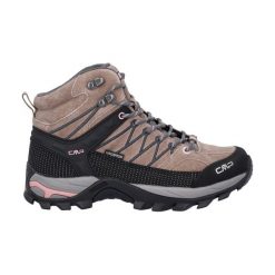 Damskie buty trekkingowe CMP Rigel Waterproof. Brązowe obuwie trekkingowe damskie CMP. W wyprzedaży za 399.99 zł.