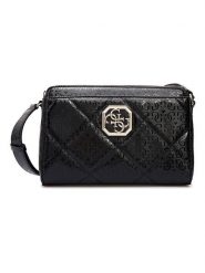 Guess Torebka w kolorze czarnym - 25 x 20 x 10 cm rozmiar: onesize. Czarne torebki klasyczne damskie Guess, z aplikacjami, z materiału, pikowane, bez dodatków. Za 347.99 zł.