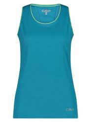 Cmp Top funkcyjny w kolorze turkusowym rozmiar: 42. Niebieskie topy damskie CMP, bez wzorów, z materiału, bez kołnierzyka. Za 84.01 zł.