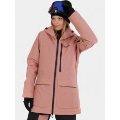 Kurtka Narciarska Damska Fundango Poplar ECO. Fioletowe kurtki damskie Fundango, na zimę, bez wzorów, bez kaptura. W wyprzedaży za 499.00 zł.