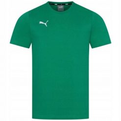 T-shirt Męski TeamGoal 23. Zielone t-shirty męskie Puma, m, bez wzorów, bez kołnierzyka. Za 139.99 zł.