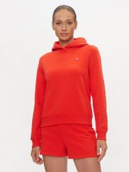 Calvin Klein Jeans Bluza Embro Badge J20J223227 Czerwony Regular Fit. Czerwone bluzy bez kaptura damskie Calvin Klein Jeans, s, z bawełny. Za 369.99 zł.