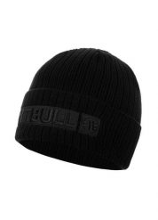 Czapka męska Pitbull zimowa Snow Crew. Czarne czapki męskie PITBULL, na zimę, bez wzorów, z bawełny. Za 59.00 zł.