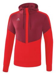 Erima Bluza "Squad" w kolorze czerwonym rozmiar: S. Czerwone bluzy z kapturem męskie Erima, s. Za 79.03 zł.
