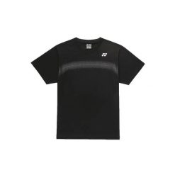 T-shirt Yonex 16839EX. Czarne t-shirty męskie YONEX, xl, bez wzorów, z materiału, bez kołnierzyka. Za 284.50 zł.