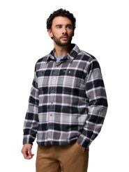 Columbia Polarowa kurtka koszulowa "Windward II" w kolorze czarnym rozmiar: XXL. Czarne kurtki męskie Columbia, xxl, bez wzorów, z polaru, bez kaptura. Za 192.33 zł.