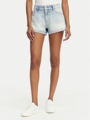 HUGO Szorty jeansowe Galimon 50557083 Niebieski jasny Regular Fit. Niebieskie szorty damskie Hugo, bez wzorów, z bawełny. Za 349.99 zł.